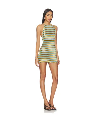 Solid & Striped ANNIE ドレス - Yellow,Blue. - サムネイル2