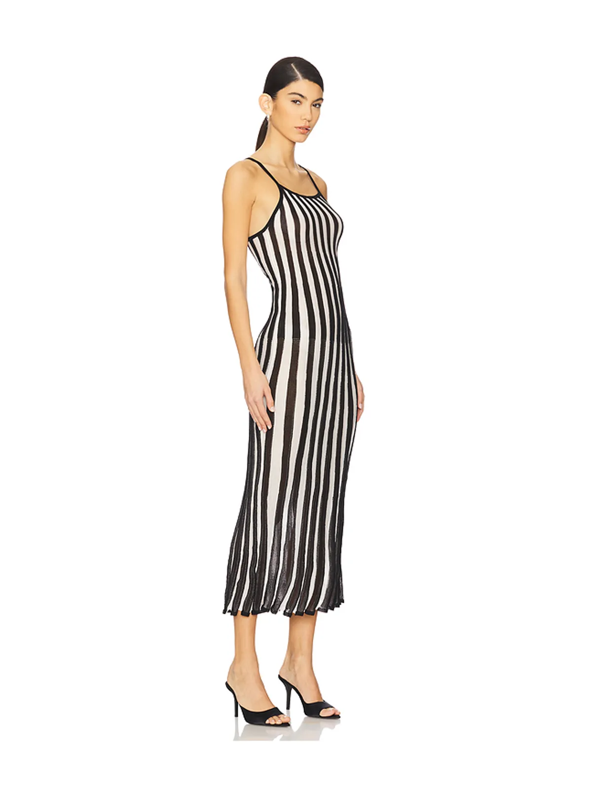 Solid & Striped KAYLEE ドレス - Black,White. - 画像2