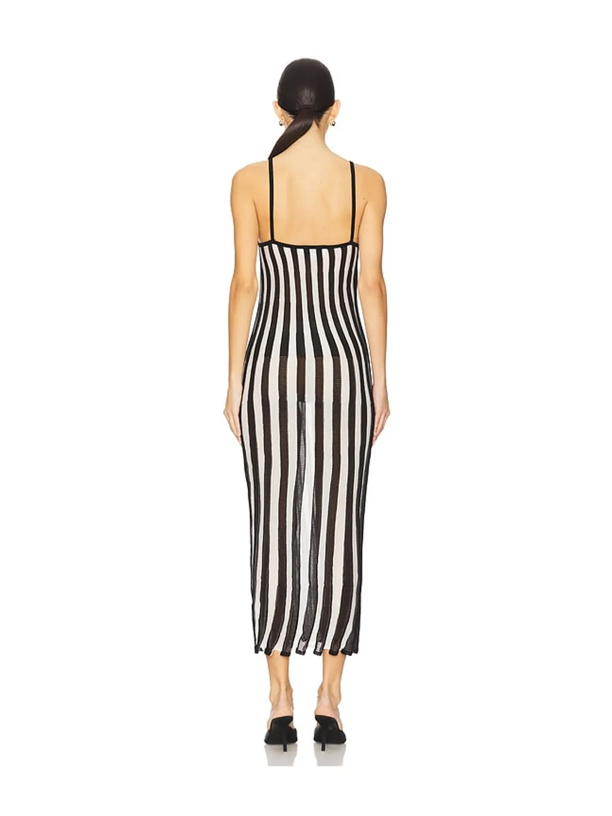 Solid & Striped KAYLEE ドレス - Black,White. - 画像3