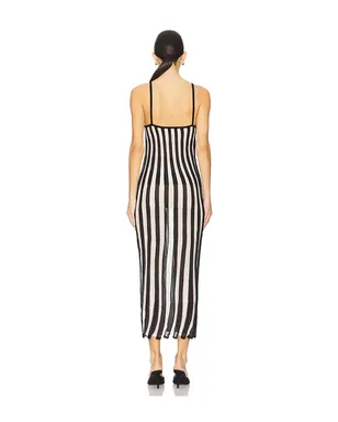 Solid & Striped KAYLEE ドレス - Black,White. - サムネイル3