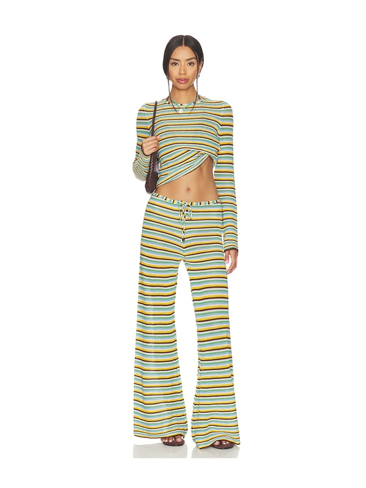 Solid & Striped AYDEN パンツ - Yellow,Blue. - 画像5