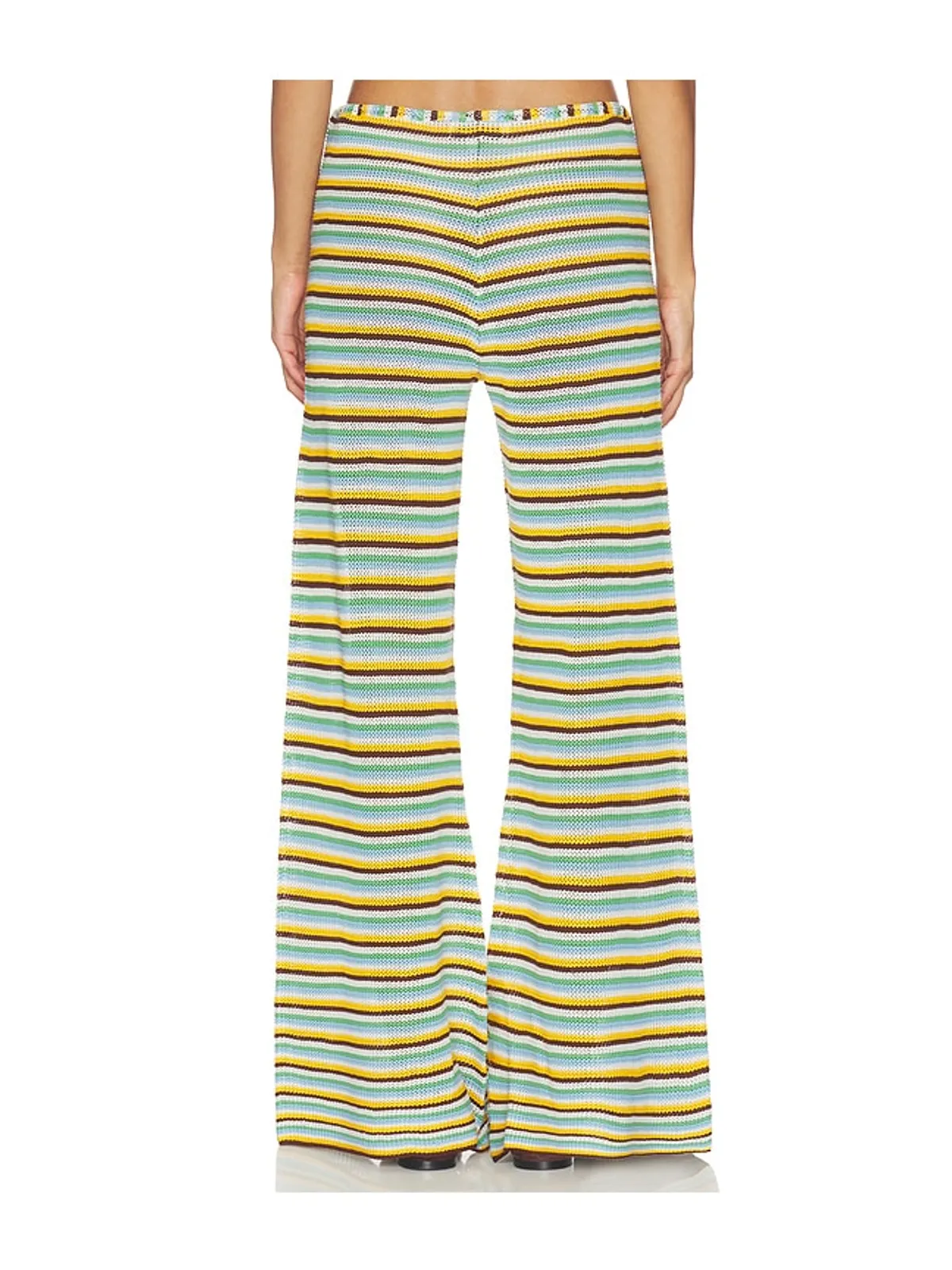 Solid & Striped AYDEN パンツ - Yellow,Blue. - 画像4