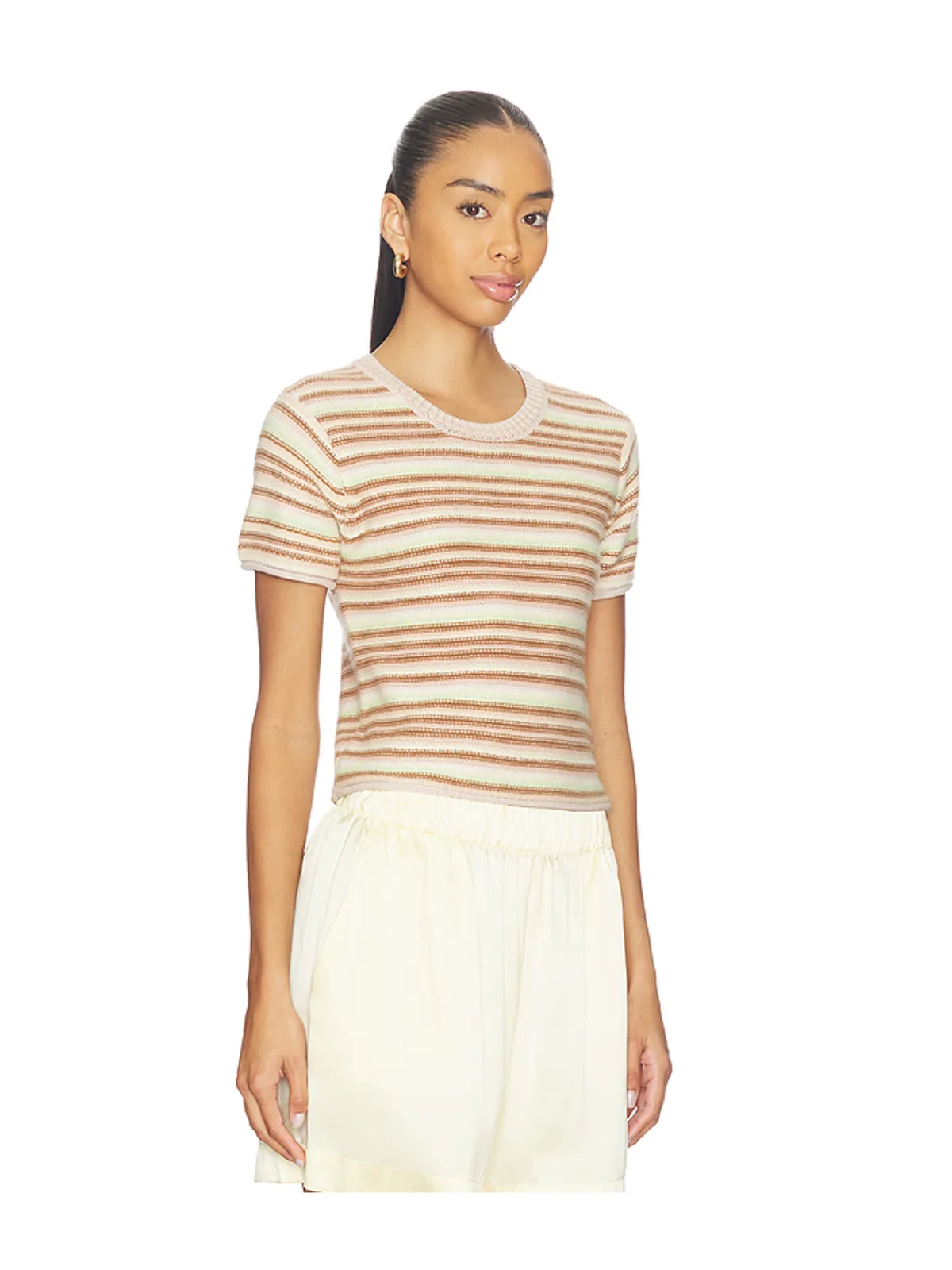 SABLYN JUDE Tシャツ - Brown,Green. - 画像2