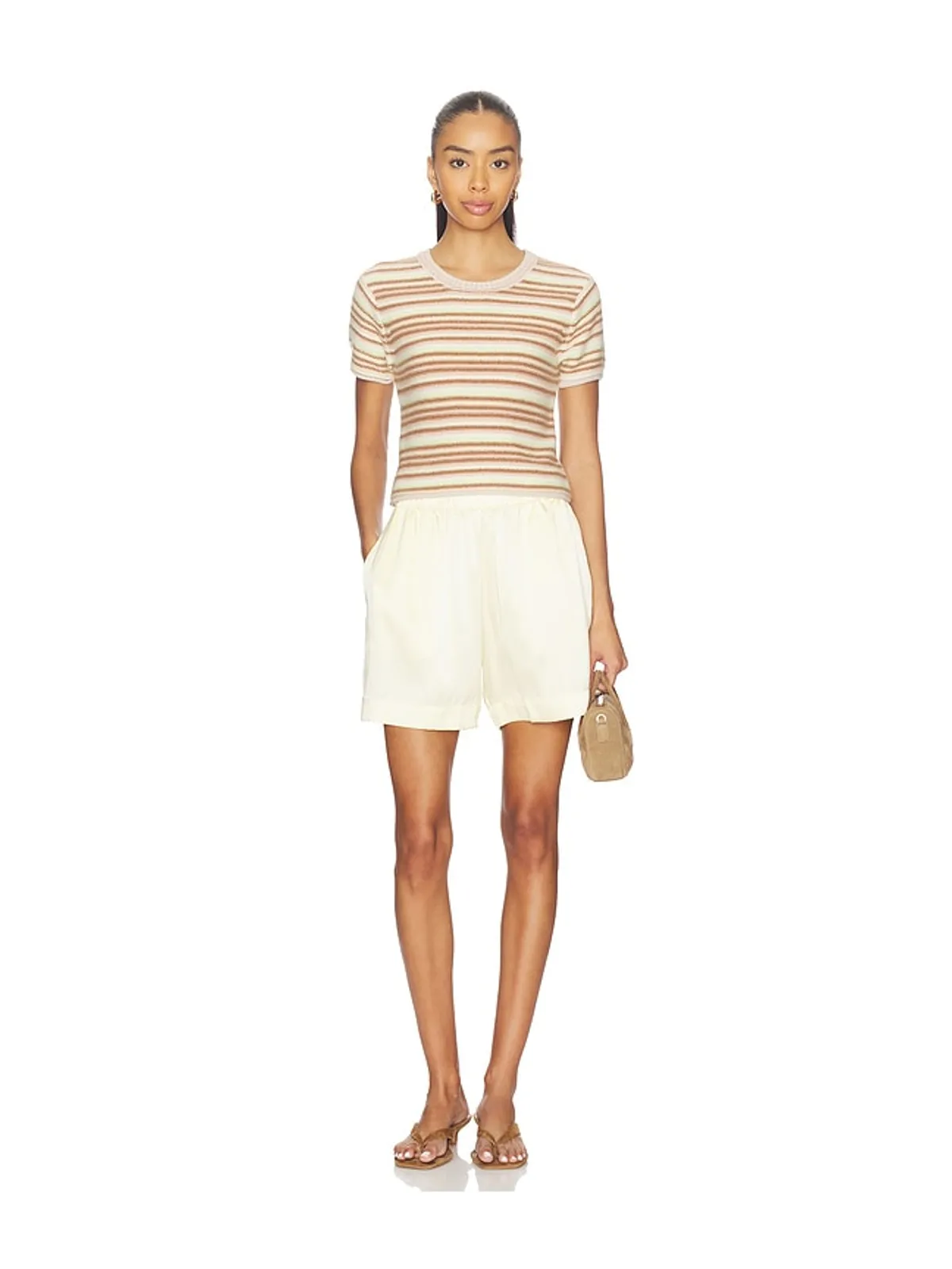 SABLYN JUDE Tシャツ - Brown,Green. - 画像4