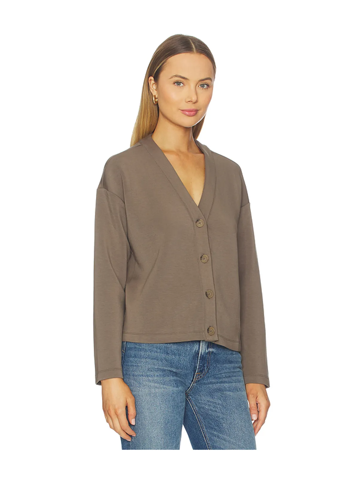 SPANX AIR ESSENTIALS V NECK カーディガン - 画像2
