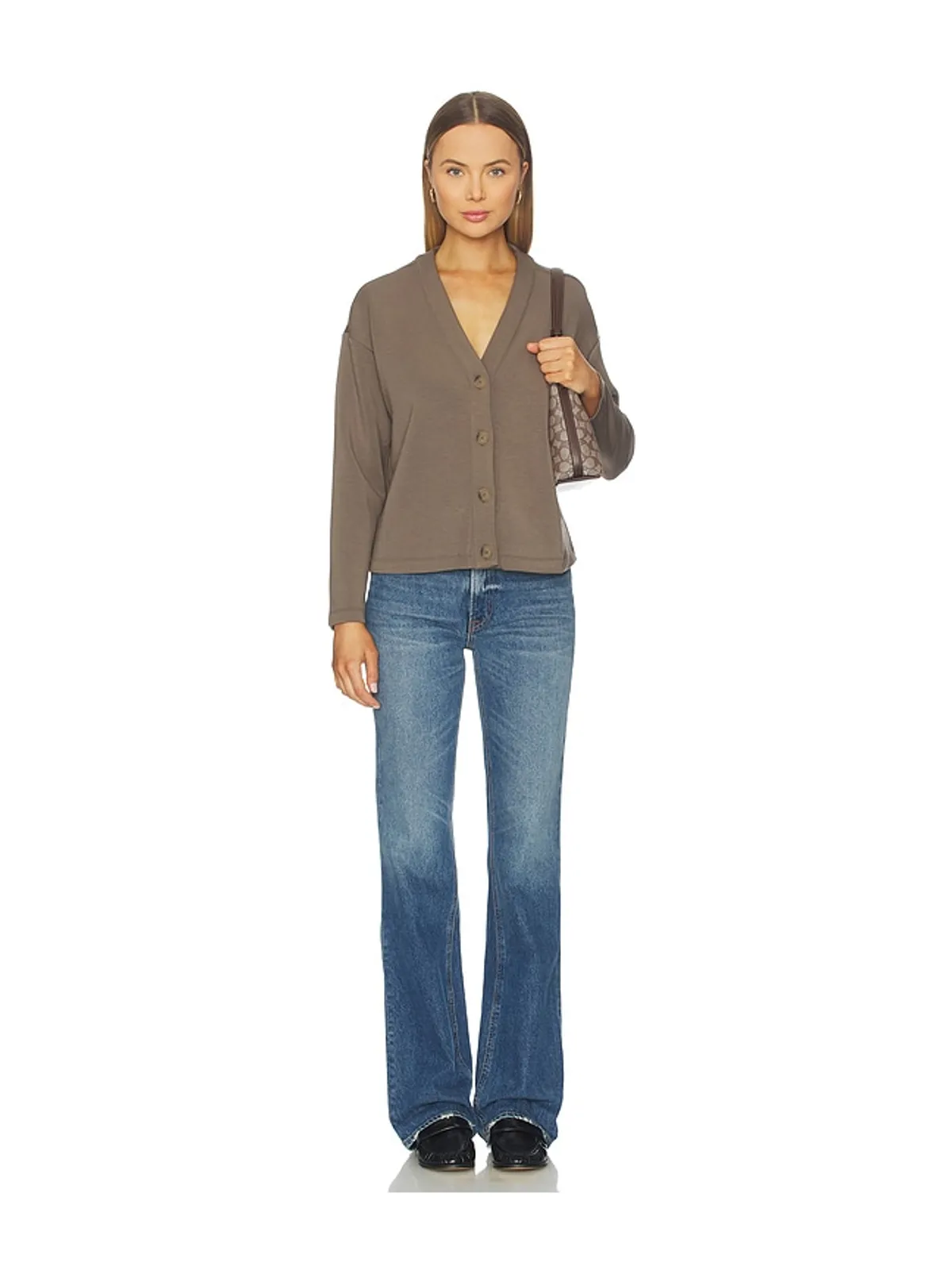 SPANX AIR ESSENTIALS V NECK カーディガン - 画像4