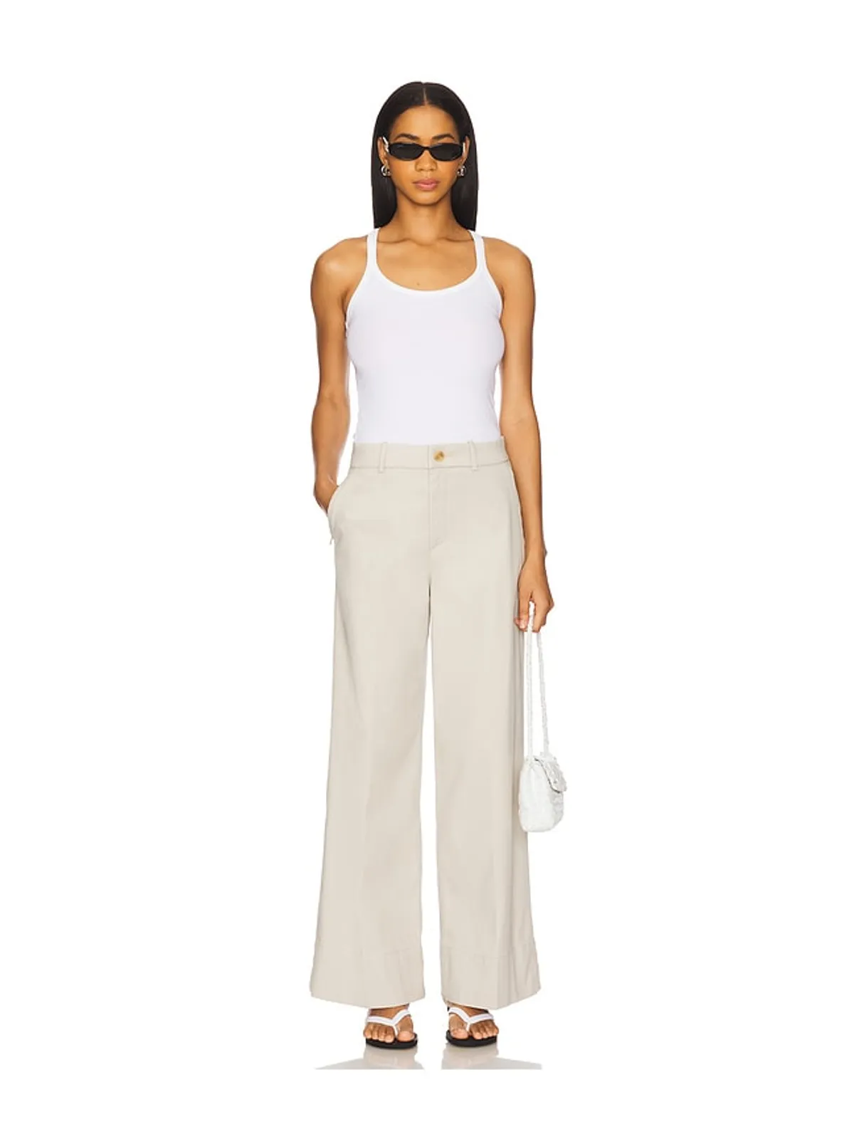 SPANX STRETCH TWILL クロップパンツ - 画像5