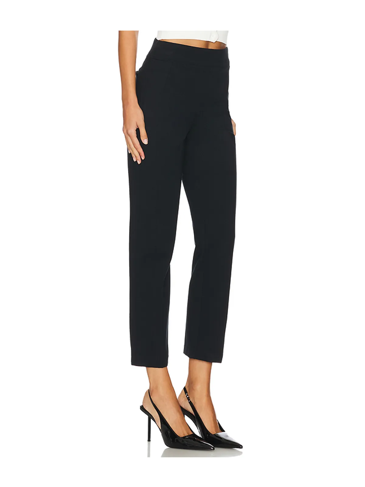 SPANX PERFECT SLIM STRAIGHT PETITE パンツ - 画像2