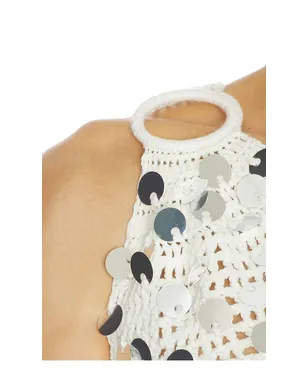 superdown SALOME ドレス - Ivory,Metallic Silver. - サムネイル6