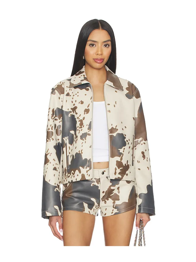 superdown superdown CLARA ジャケット - Cream,Brown.の商品画像