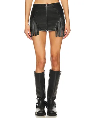 superdown RILEY FAUX LEATHER スカート - サムネイル1
