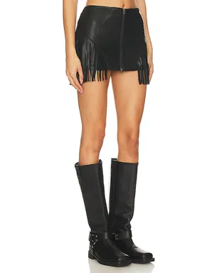 superdown RILEY FAUX LEATHER スカート - サムネイル2