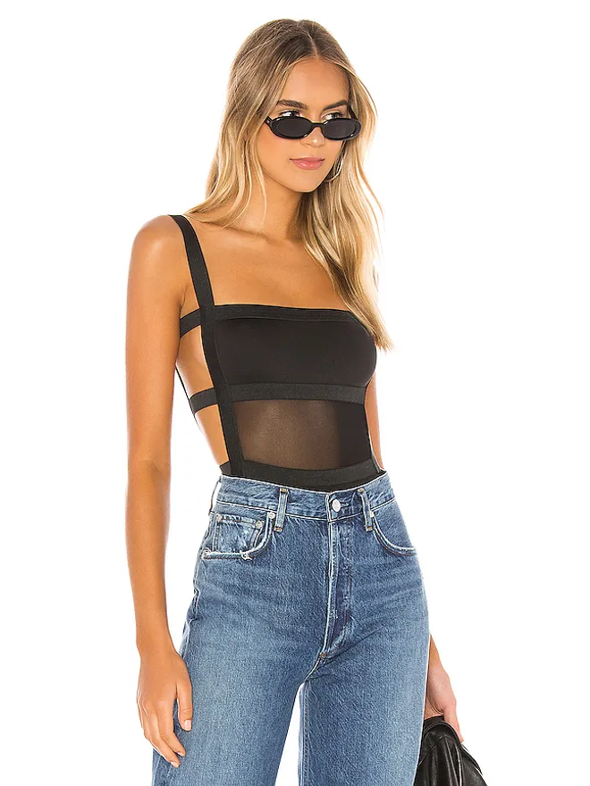 superdown superdown CAMILLE ストラップ付バックボディスーツの商品画像