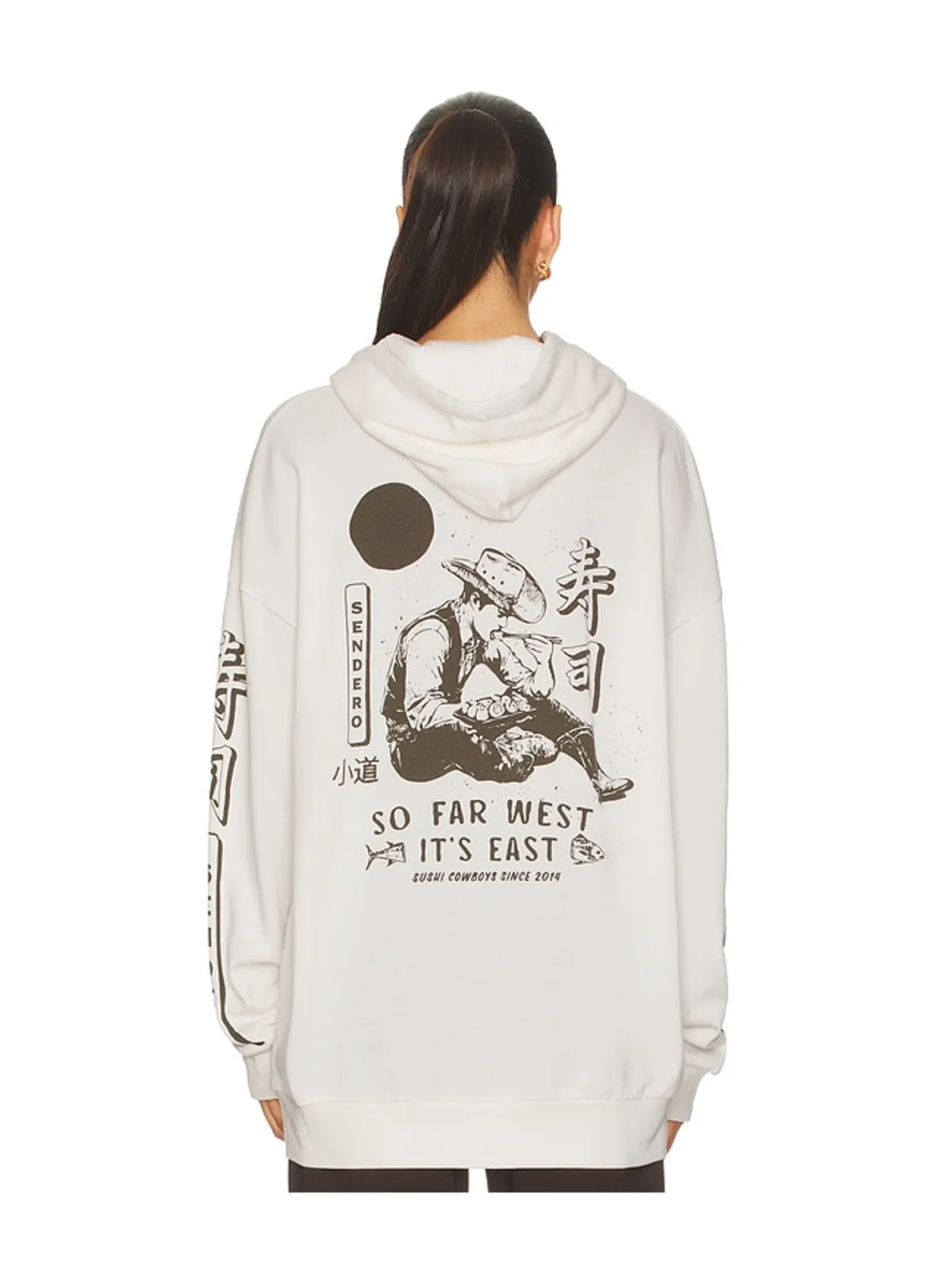 Sendero Provisions Co. SO FAR WEST パーカー - 画像3