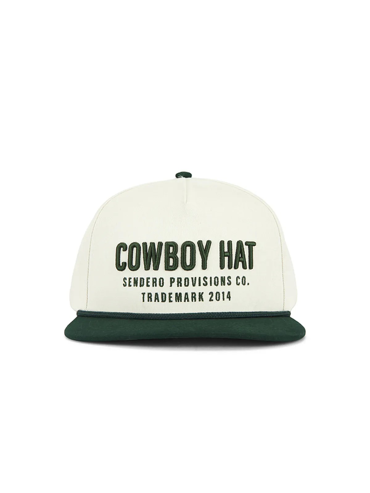 Sendero Provisions Co. COWBOY HAT トラッカーハット - Cream,Green. - 画像2