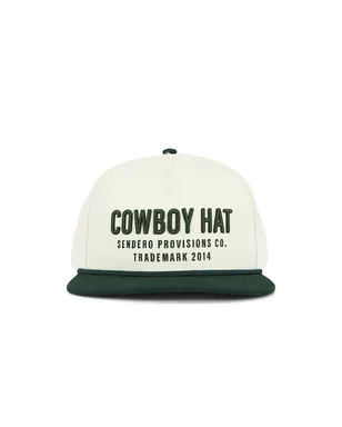 Sendero Provisions Co. COWBOY HAT トラッカーハット - Cream,Green. - サムネイル2