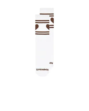 SPRWMN ロゴクルーソックス - サムネイル3
