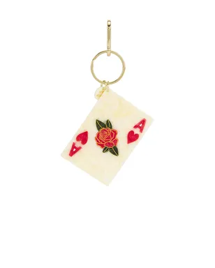Solar Eclipse ACE OF HEARTS BAG CHARM + KEYCHAIN キーチェーン - サムネイル1