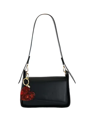Solar Eclipse HEART BAG CHARM + KEYCHAIN キーチェーン - サムネイル4