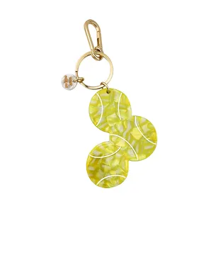 Solar Eclipse TENNIS BALL BAG CHARM + KEYCHAIN キーチェーン - サムネイル1