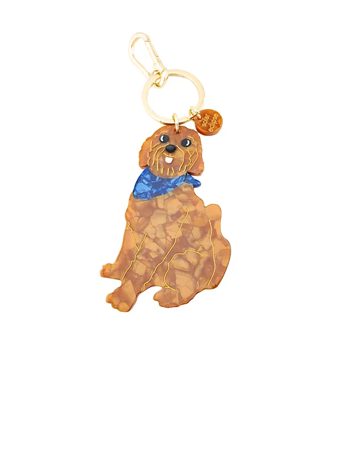 Solar Eclipse Solar Eclipse GOLDENDOODLE BAG CHARM + KEYCHAIN キーチェーンの商品画像