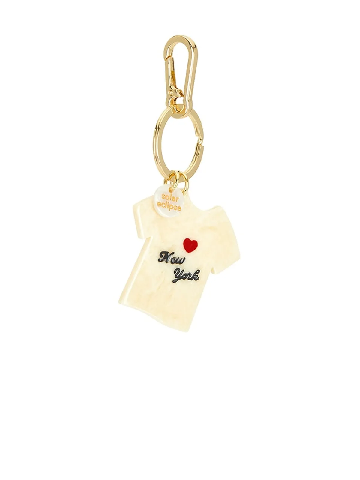 Solar Eclipse NYC T-SHIRT BAG CHARM + KEYCHAIN キーチェーン - 画像3