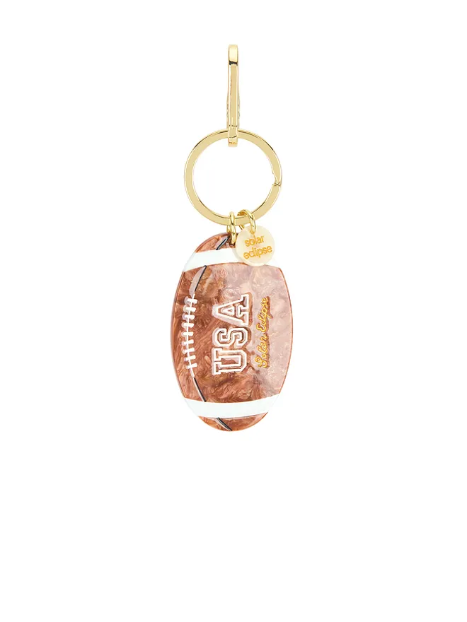 Solar Eclipse Solar Eclipse VINTAGE FOOTBALL BAG CHARM キーチェーンの商品画像