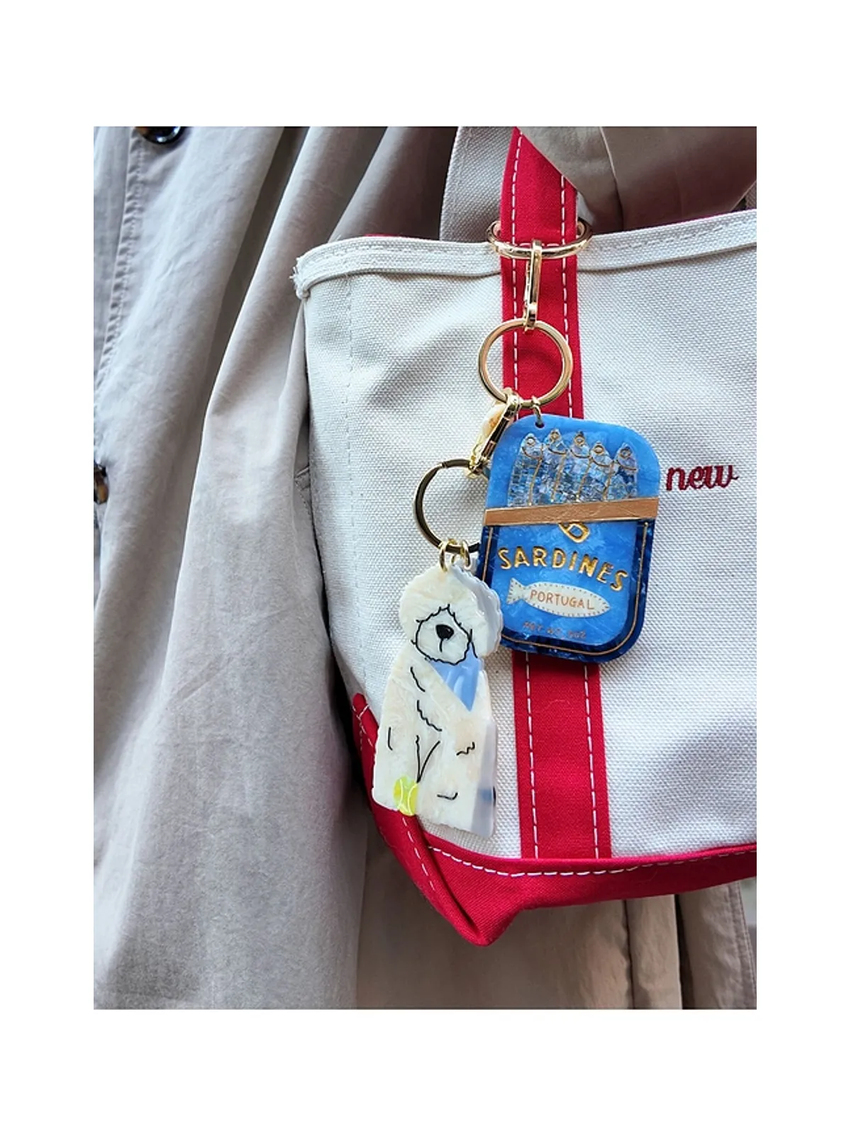 Solar Eclipse SARDINES BAG CHARM + KEYCHAIN キーチェーン - 画像5
