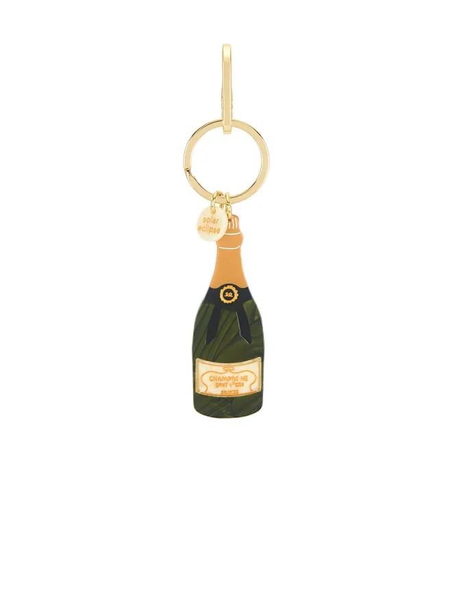 Solar Eclipse Solar Eclipse CHAMPAGNE BAG CHARM + KEYCHAIN キーチェーンの商品画像