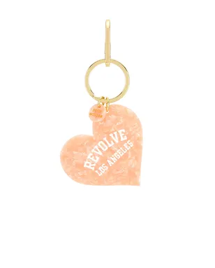 Solar Eclipse REVOLVE LOS ANGELES COLLEGIATE HEART BAG CHARM キーチェーン - サムネイル1
