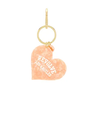 Solar Eclipse REVOLVE LOS ANGELES COLLEGIATE HEART BAG CHARM キーチェーン - サムネイル2