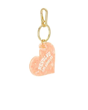 Solar Eclipse REVOLVE LOS ANGELES COLLEGIATE HEART BAG CHARM キーチェーン - サムネイル3