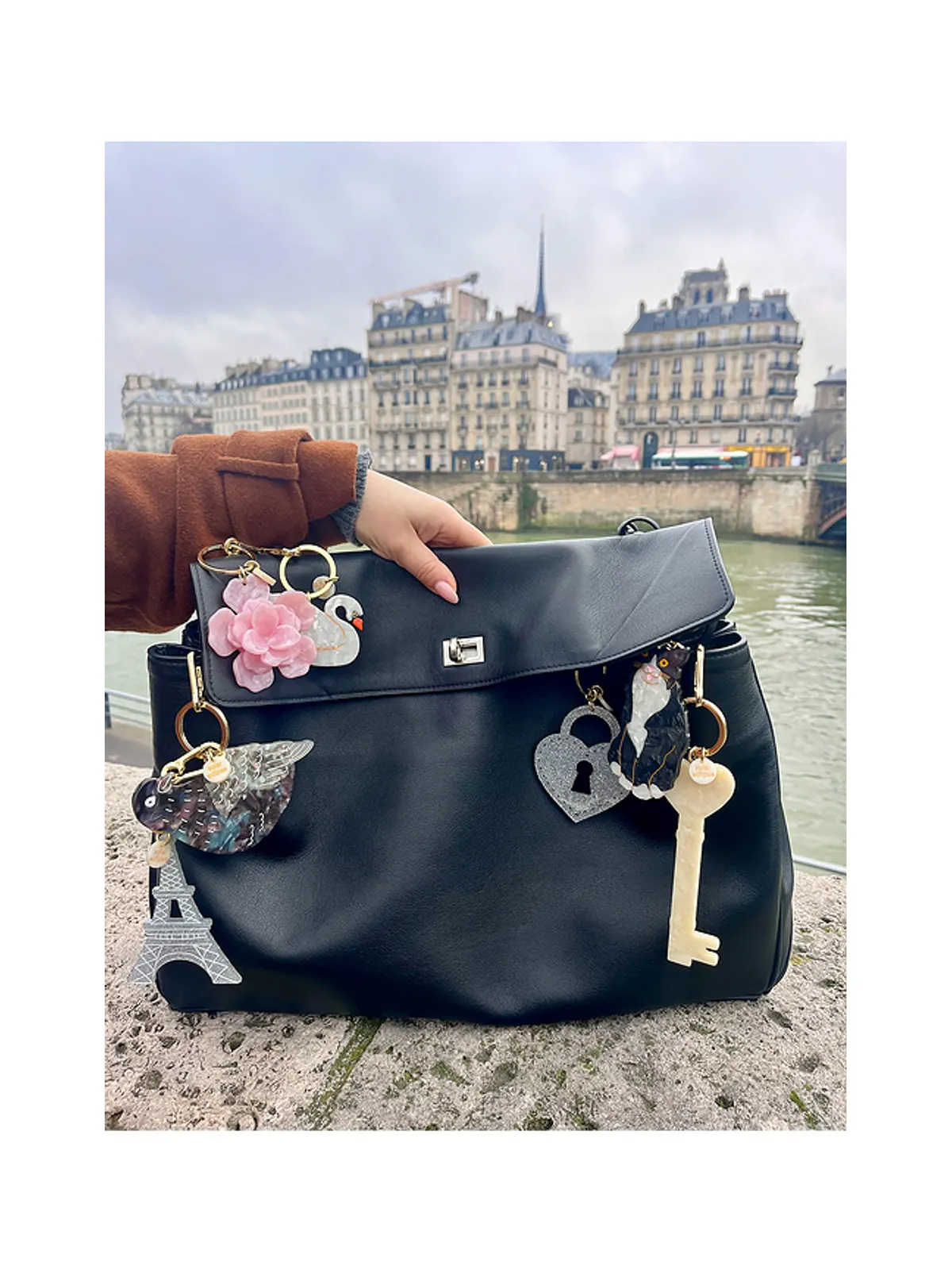 Solar Eclipse PIGEON BAG CHARM + KEYCHAIN キーチェーン - 画像2