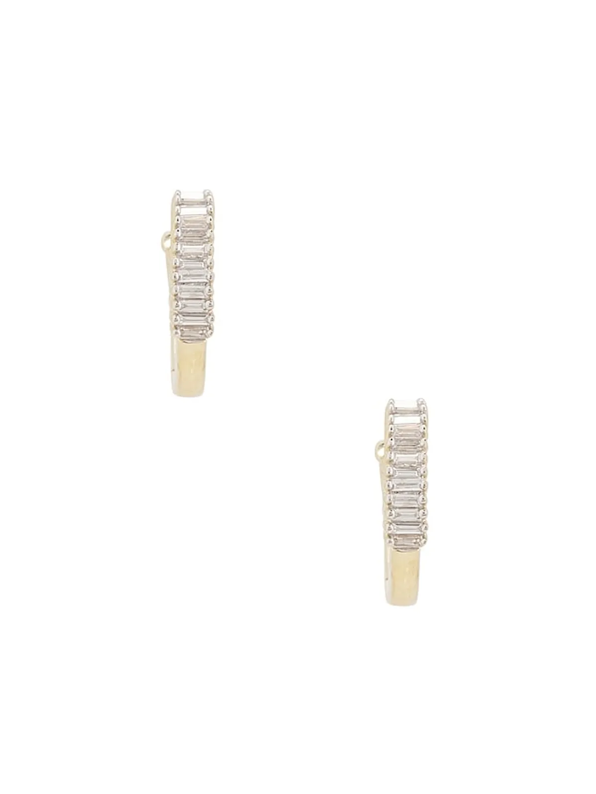 STONE AND STRAND BAGUETTE イヤリング - 画像3