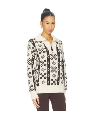 SIEDRES GENEVA セーター - Cream, Brown. - サムネイル2