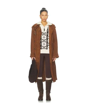 SIEDRES GENEVA セーター - Cream, Brown. - サムネイル4
