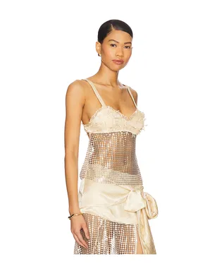SIEDRES LOCEAN トップ - Cream,Metallic Silver. - サムネイル2