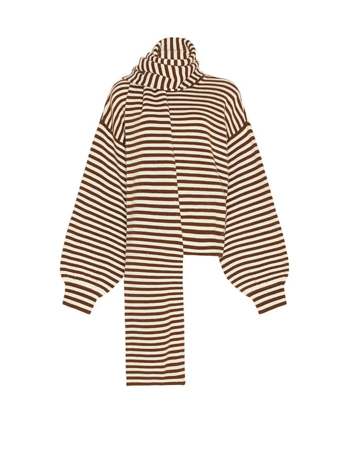 SRG WALDO セーター - Cream,Cognac. - 画像6