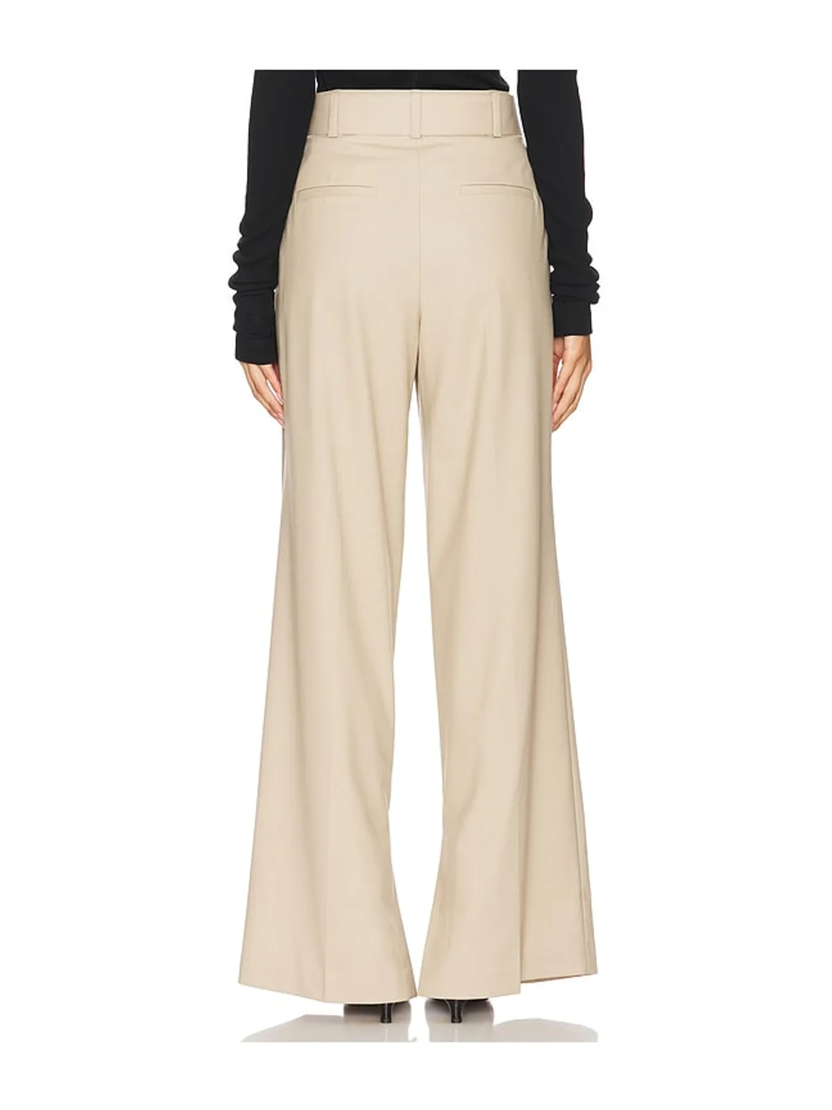 Rue Sophie ELONORE スプリットヘムディテールトラウザー - 画像4