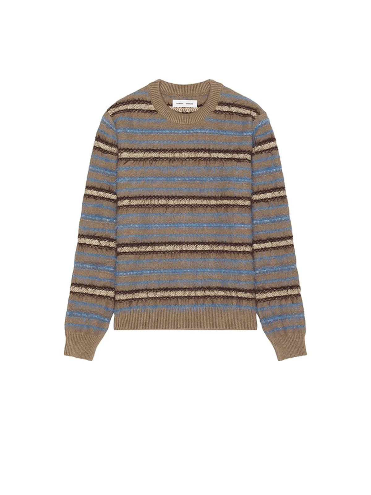 SAMSOE SAMSOE SAFINNLEY セーター - Grey,Blue. - 画像4