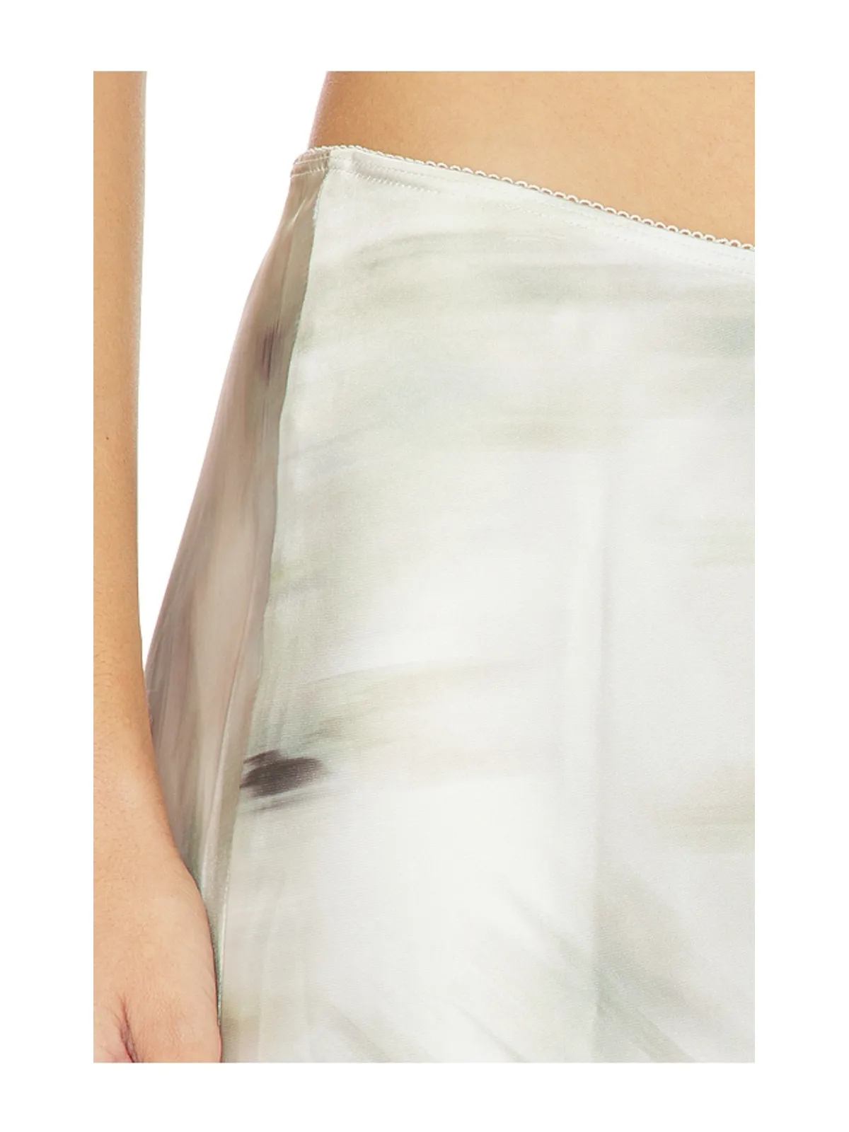 SAMSOE SAMSOE SAAGNETA ロングスカート - White,Sage. - 画像6