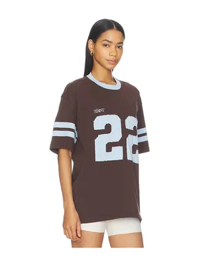 SSAINT Tシャツ - Brown,Blue. - サムネイル2