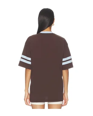SSAINT Tシャツ - Brown,Blue. - サムネイル3