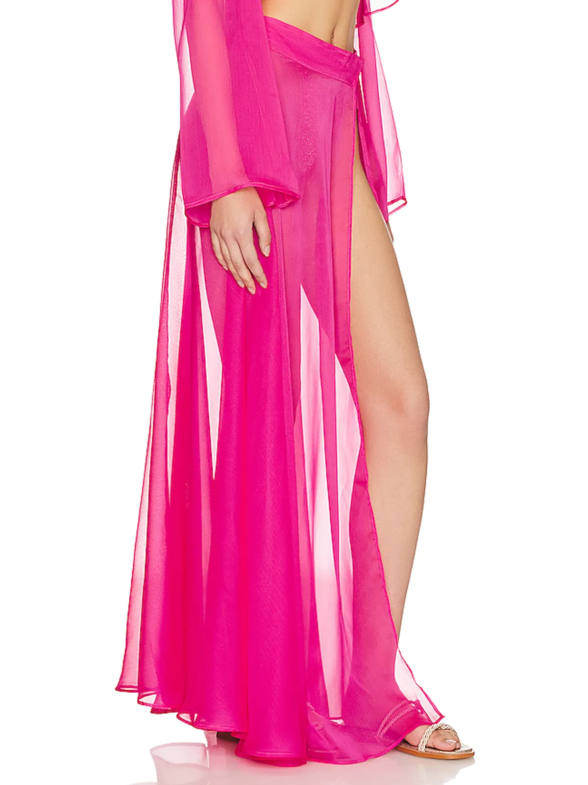 Shani Shemer ALAIA マキシスリットスカート - 画像2