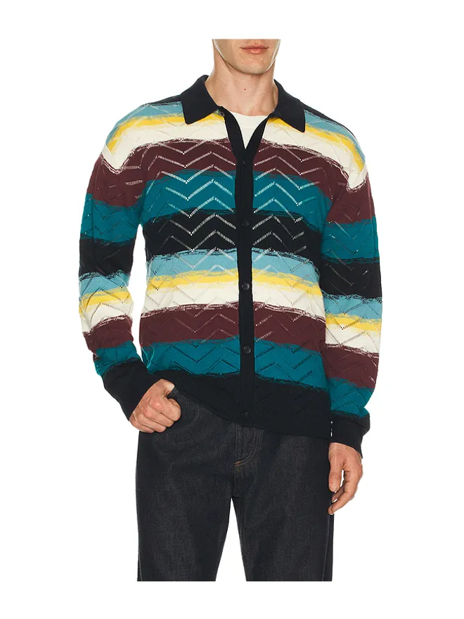 Scotch & Soda Scotch & Soda OPEN STRUCTURE ニットカーディガンの商品画像