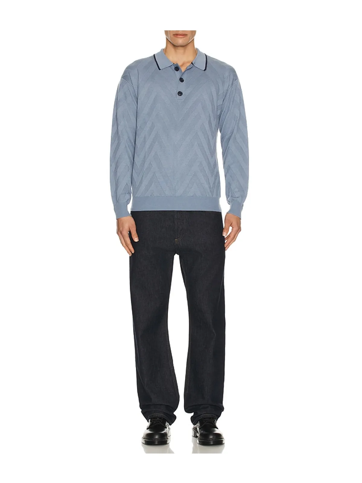 Scotch & Soda STRUCTURE ポロシャツ - 画像3