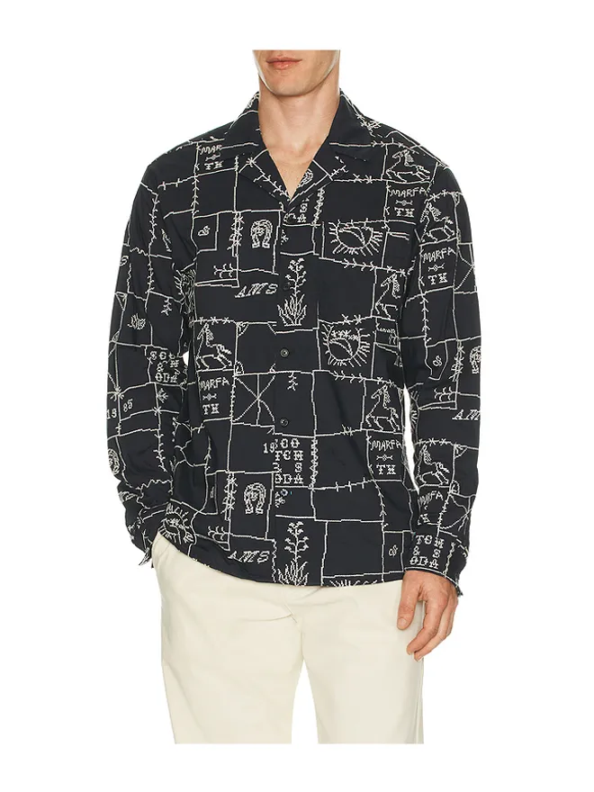 Scotch & Soda Scotch & Soda ALLOVER EMBROIDERED シャツの商品画像