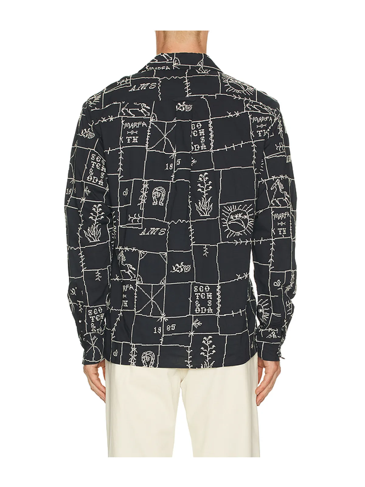 Scotch & Soda ALLOVER EMBROIDERED シャツ - 画像2