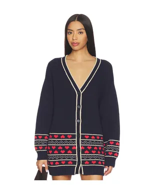 Stitches & Stripes TYLER カーディガン - Navy,Red. - サムネイル1