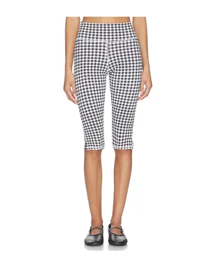 STRUT-THIS THE WREN カプリレギンス - Black,White. - サムネイル1